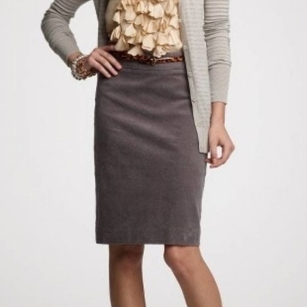 J.CREW Corduroy Pencil Skirt